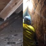 Attic Insulation Before And After